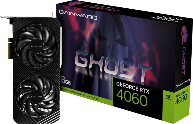 Grafická karta GAINWARD GeForce RTX 4060 Ghost 8G