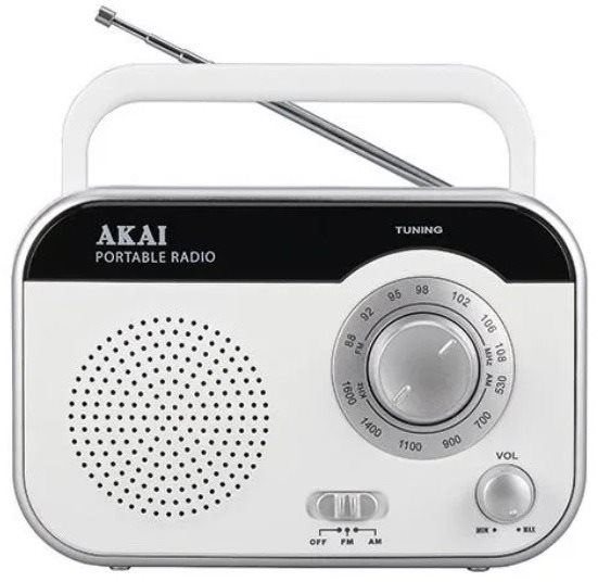 Rádio AKAI PR003A-410 WHITE