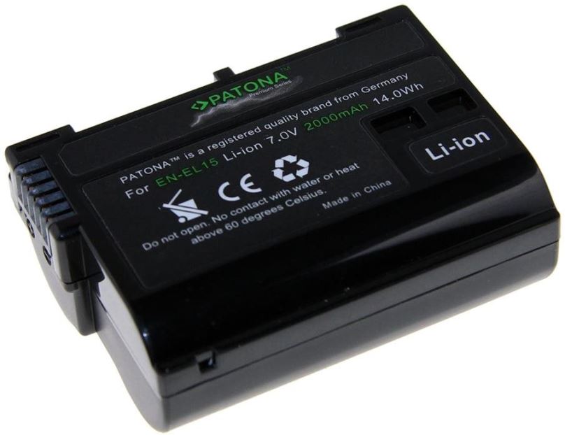 Baterie pro fotoaparát PATONA pro Panasonic DMW-BLF19 2000mAh Li-Ion 7,2V Premium