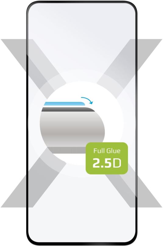 Ochranné sklo FIXED FullGlue-Cover pro Xiaomi 12 Lite 5G NE černé