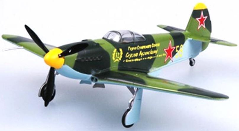 Model letadla Easy Model - Jakovlev Yak-3, sovětské letectvo, východní rusko, 1945, 1/72