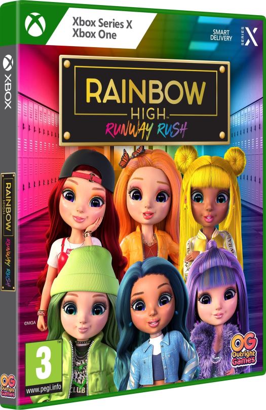 Hra na konzoli Rainbow High Runway Rush - Xbox