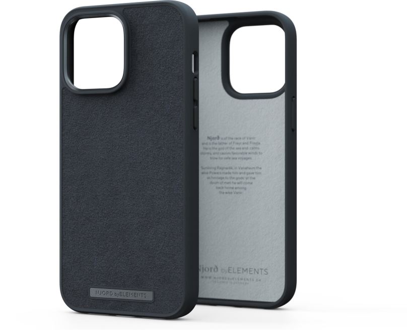 Kryt na mobil Njord iPhone 14 Pro Max Comfort+ Case Black