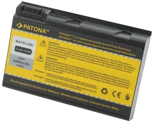 Baterie do notebooku PATONA pro ntb ACER ASPIRE 3100/TM 4200 4300mAh Li-Ion 14, 8V!