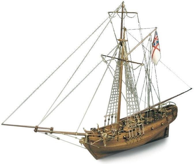 Model lodě Mantua Model Sharke 1:50 kit