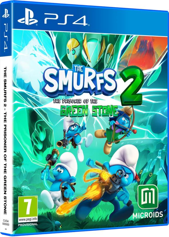 Hra na konzoli The Smurfs 2 (Šmoulové): The Prisoner of the Green Stone - PS4