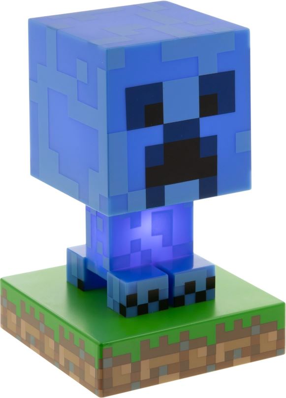 Figurka Minecraft - Charged Creeper - svítící figurka