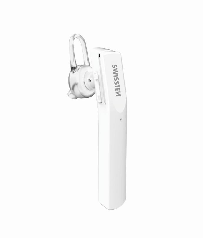 Bluetooth Headset Swissten headset Ultra Light UL-9 bílý