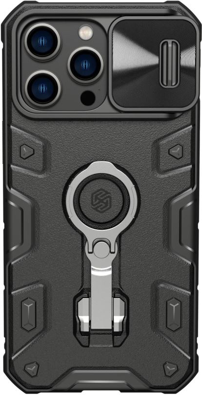Kryt na mobil Nillkin CamShield Armor PRO Magnetic Zadní Kryt pro Apple iPhone 14 Pro Max Black