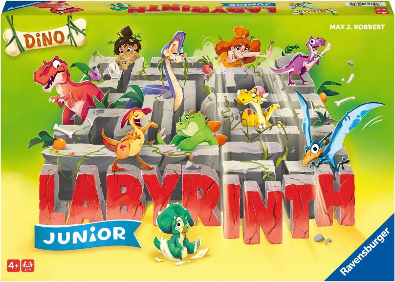 Desková hra Ravensburger 223626 Labyrinth Junior Dinosauři