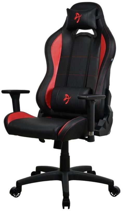 Herní židle AROZZI Torretta Soft PU černo-červená