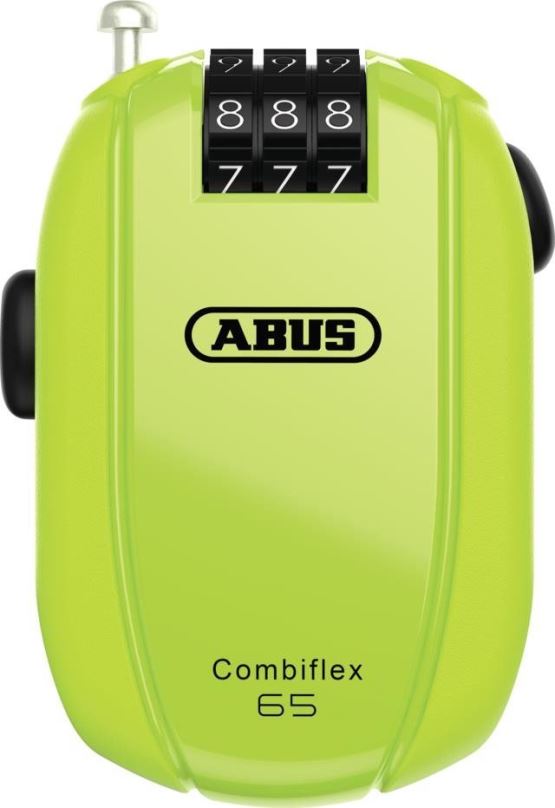 Zámek na kolo ABUS Combiflex StopOver Neon 65