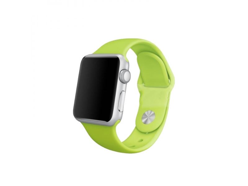 COTECi silikonový sportovní náramek pro Apple watch 42/44/45/49mm zelený