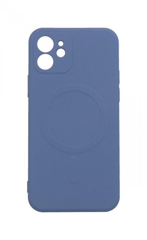 Kryt na mobil TopQ Kryt iPhone 12 s MagSafe modrý 84984