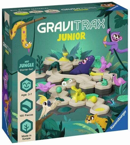 Kuličková dráha GraviTrax Junior Startovní sada Džungle