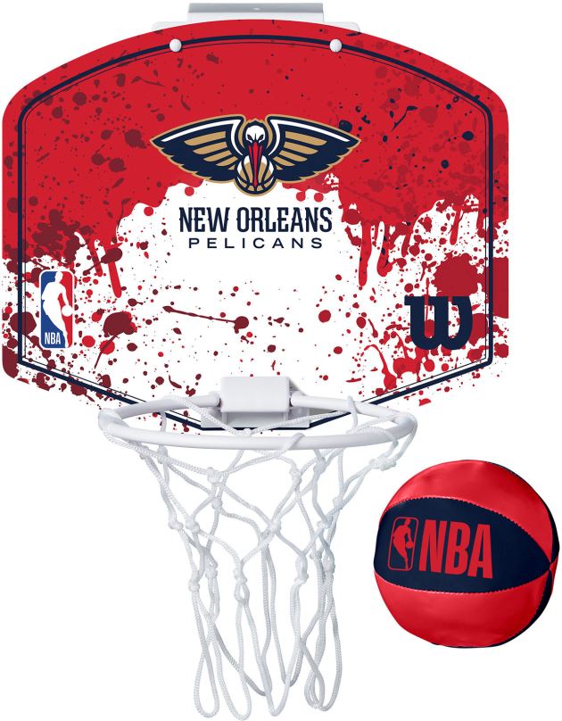 Basketbalový koš Wilson NBA TEAM MINI HOOP NO Pelicans