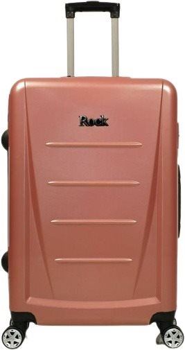 Cestovní kufr Rock TR-0229-M ABS - růžová
