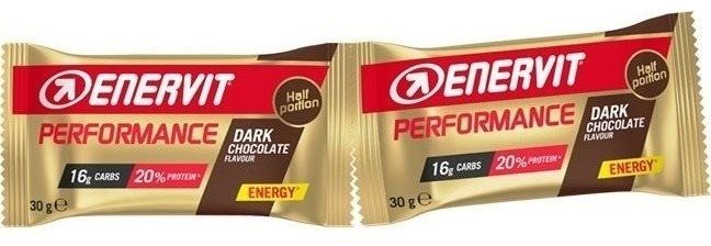 Energetická tyčinka Enervit Performance Bar (30 + 30 g) tmavá čokoláda