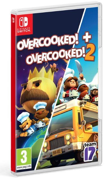 Hra na konzoli Overcooked! + Overcooked! 2 - Double Pack - Nintendo Switch