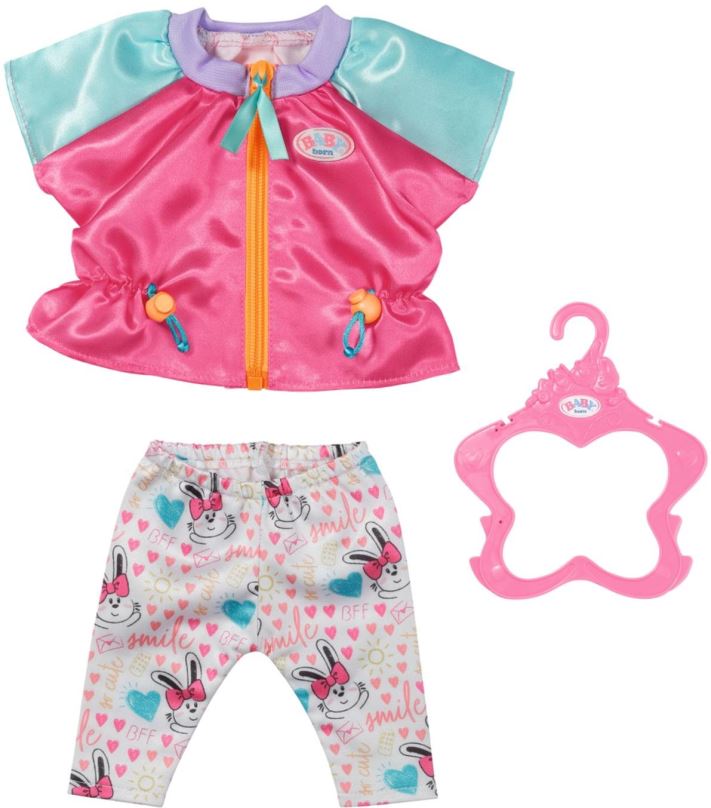 Oblečení pro panenky BABY born Oblečení na volný čas růžové, 43 cm