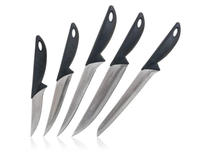 Sada nožů BANQUET Sada nožů CULINARIA, 5 ks, černá