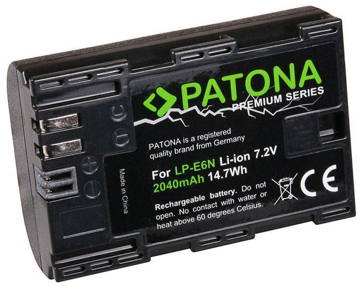 Baterie pro fotoaparát PATONA pro Canon LP-E6N 2040mAh Li-Ion Premium