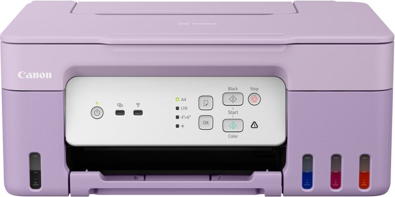 Inkoustová tiskárna Canon PIXMA G3430 fialová