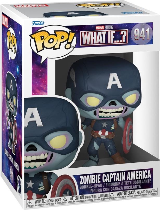 Funko POP: Marvel What If  S2 - Zombie Captain America