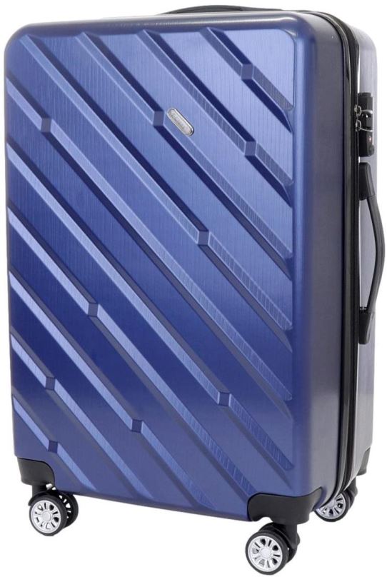 Cestovní kufr T-class TPL-7001, vel. L, TSA zámek, rozšiřitelné, (modrá), 67 x 45 x 28cm