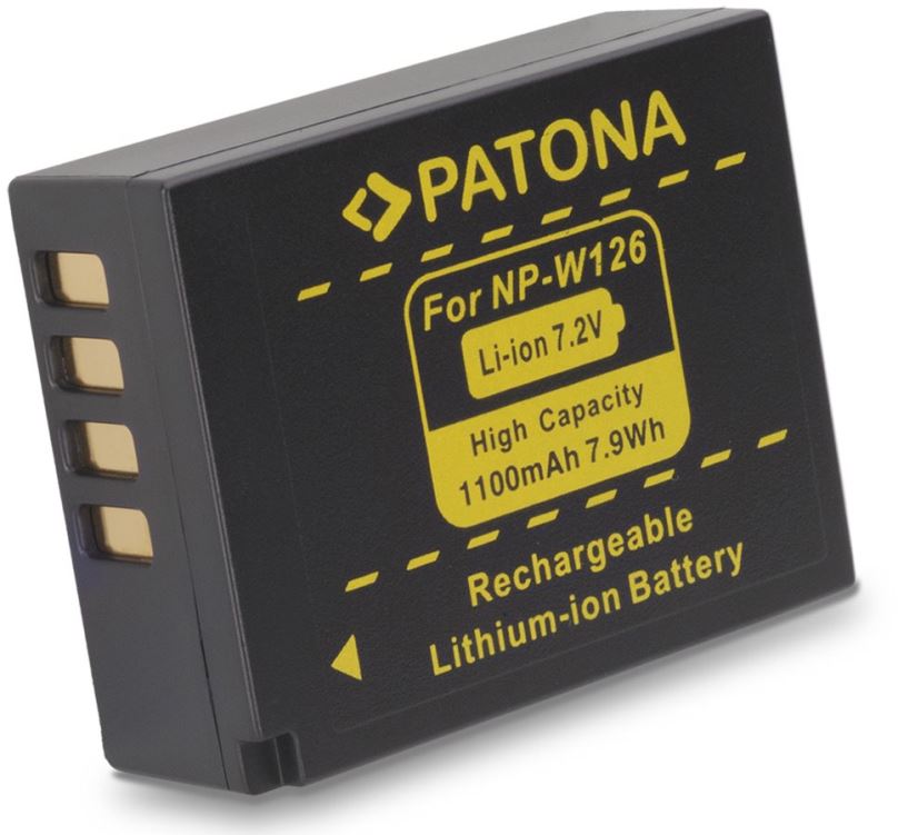 Baterie pro fotoaparát PATONA pro Fuji NP-W126 1020mAh Li-Ion