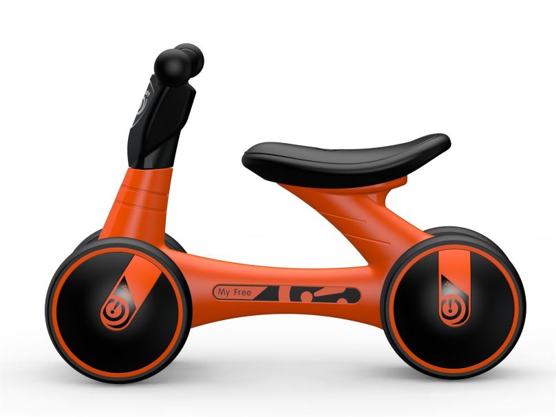 Odrážedlo Luddy Mini Balance Bike oranžová