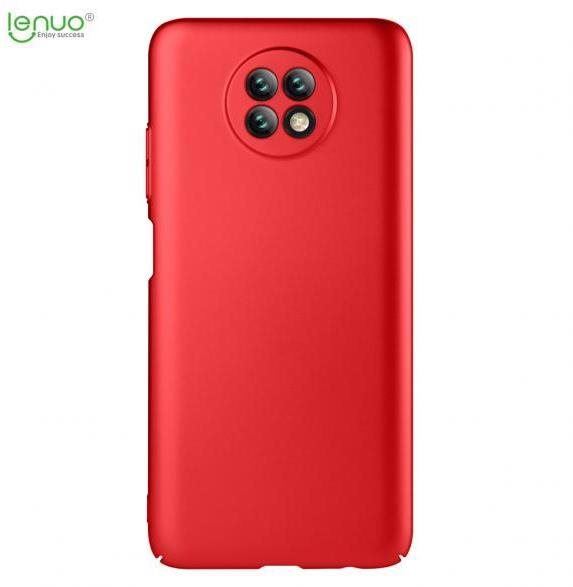 Kryt na mobil Lenuo Leshield pro Xiaomi Redmi Note 9T, červený