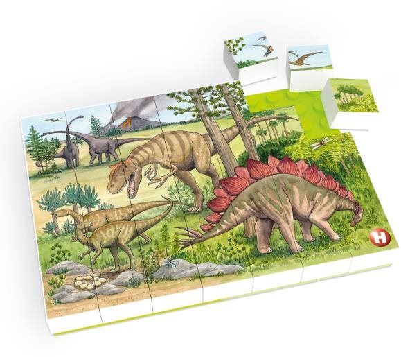 Puzzle HUBELINO Puzzle-Svět dinosaurů