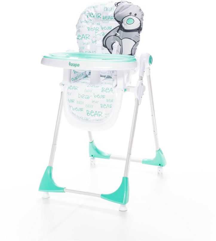 Jídelní židlička Zopa MONTI - zelená