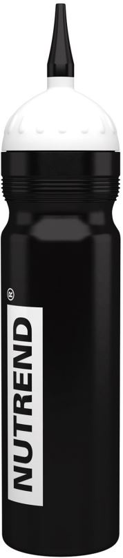 Láhev na pití Nutrend bidon s hubicí, černý 1000ml