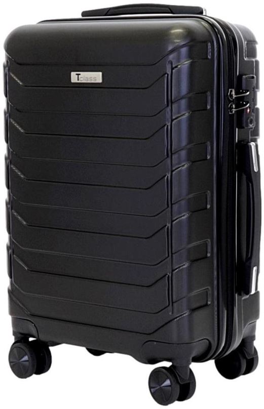 Cestovní kufr T-class® Palubní kufr 618, matná černá, M
