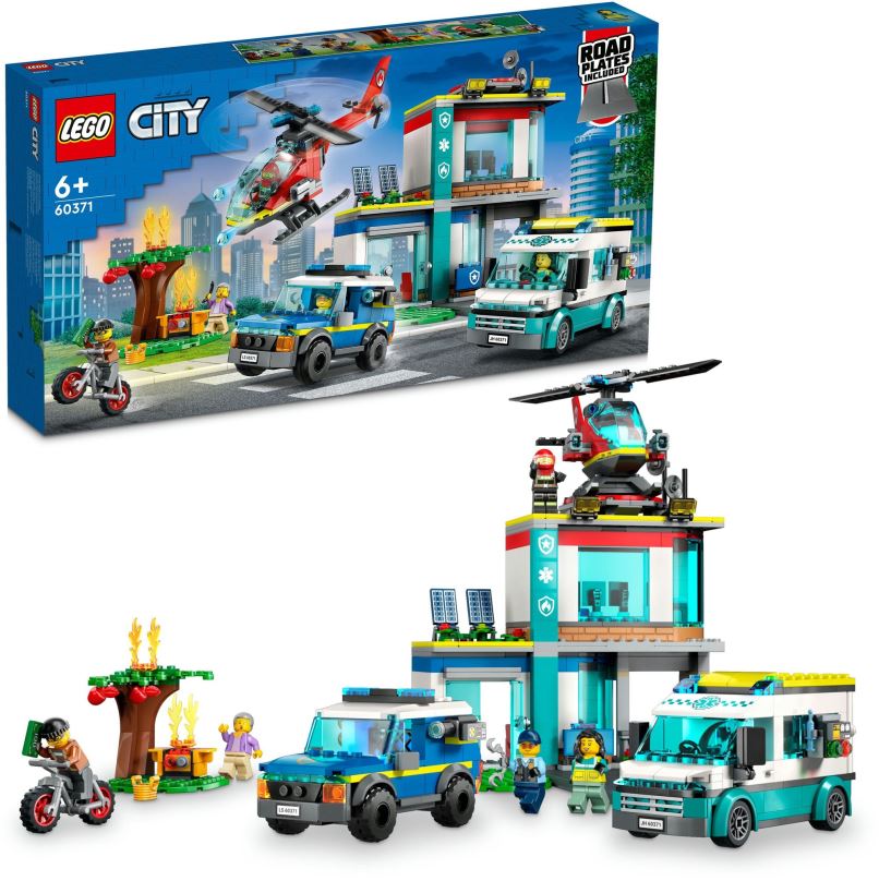 LEGO stavebnice LEGO® City 60371 Zásahová centrála
