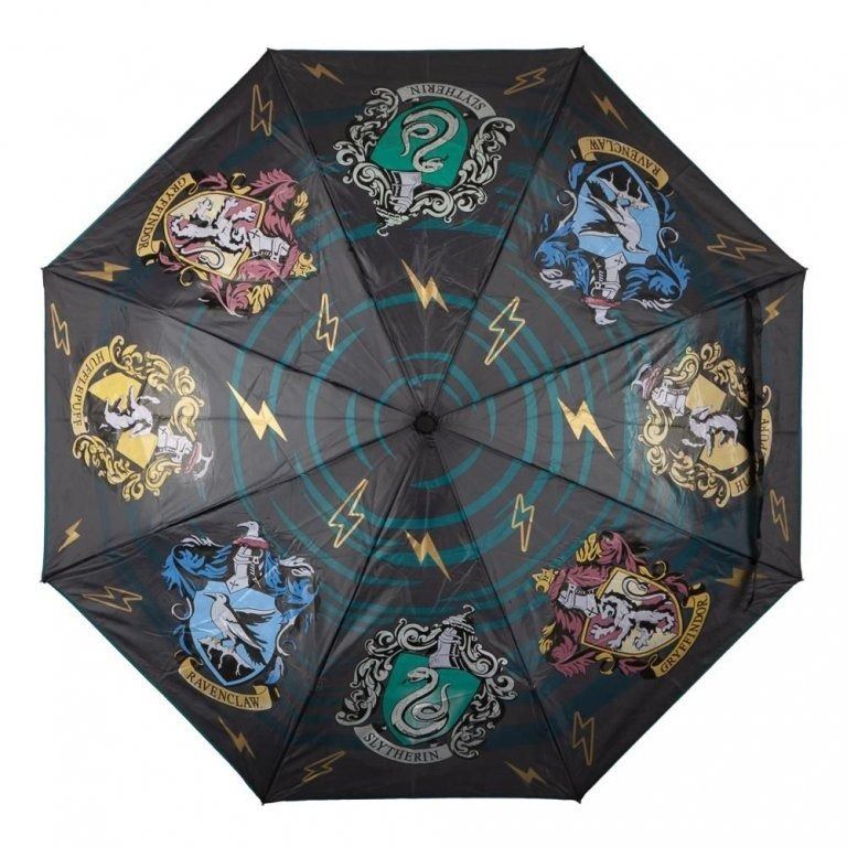 Deštník Harry Potter - Crests - deštník proměňovací
