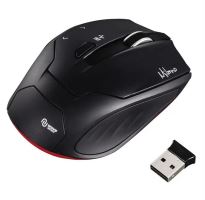 Myš Hama Milano černá, bezdrátová, optická, 2400DPI, senzor s blue wave, nano USB přijímač
