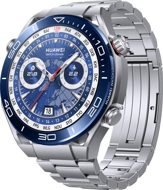 Chytré hodinky Huawei Watch Ultimate Voyage BLUE