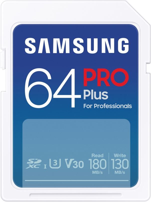 Paměťová karta Samsung SDXC 64GB PRO PLUS (2023)