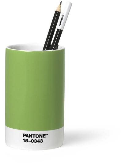 Stojánek na tužky PANTONE porcelánový, Green 15-0343