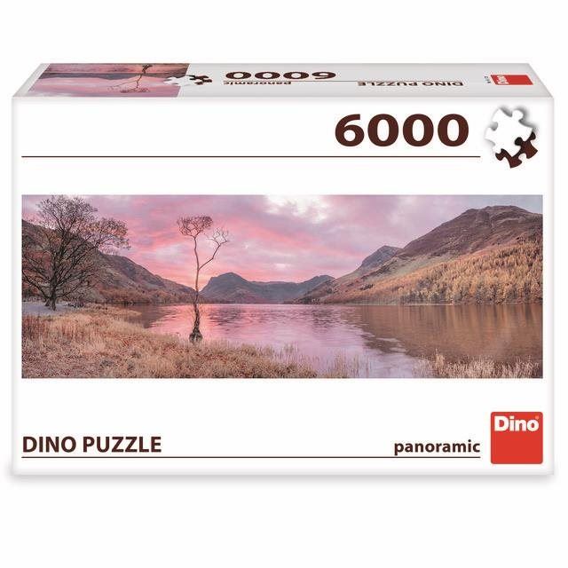 Puzzle Dino jezero v horách 6000 puzzle