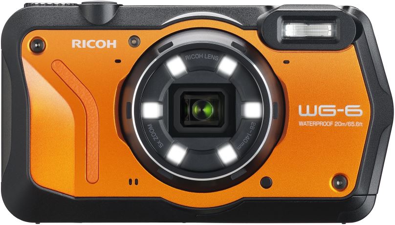 Digitální fotoaparát RICOH WG-6 oranžová