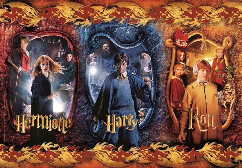 Puzzle Clementoni Puzzle Harry Potter: Harry, Ron a Hermiona 104 dílků