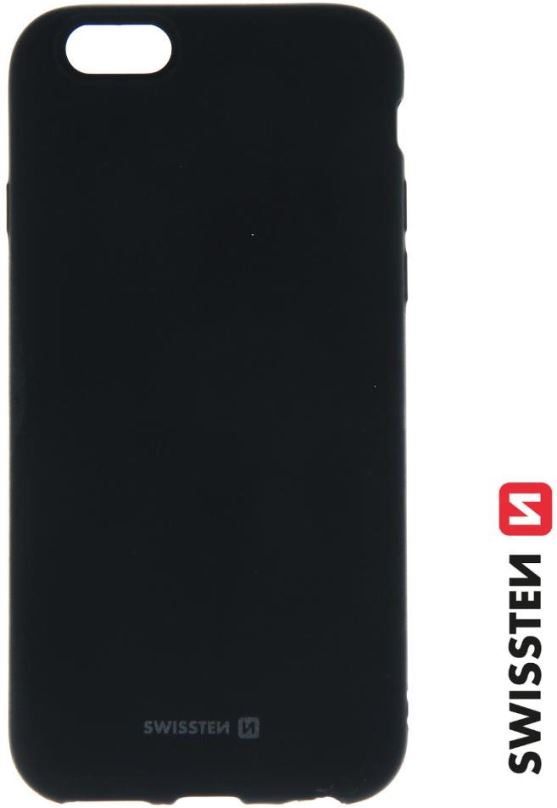 Kryt na mobil Swissten Soft Joy pro Apple iPhone 6 černá