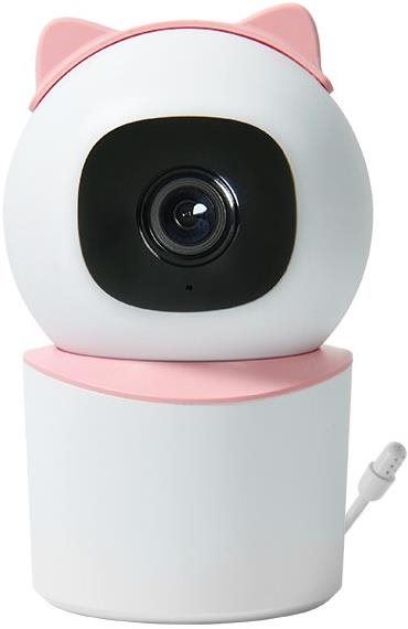 Dětská chůvička IMMAX Neo Lite Smart Security vnitřní kamera Baby, 355° 50° P/T, WiFi, 4MP, růžová
