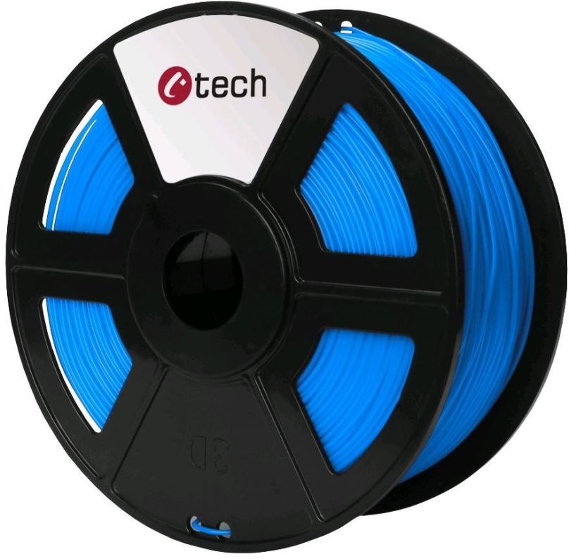 Filament C-TECH Filament ABS fluorescentní modrá