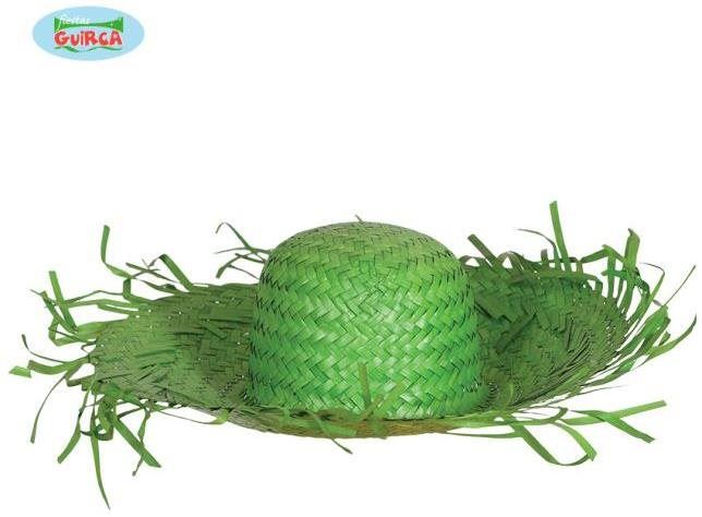 Doplněk ke kostýmu Slaměný klobouk - zelený