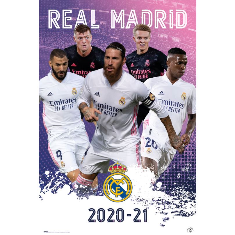 PLAKÁT 61 x 91,5 cm|REAL MADRID FC